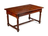 A Louis XVI Provincial Walnut Table — LATE 18TH CENTURY
