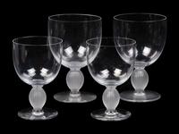 A Lalique Langeais Stemware Service