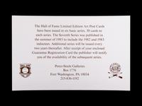 A Complete Run of 1980-2002 Series One Through Fifteen Perez-Steele Baseball Hall of Fame Post Cards