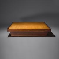 Conoid platform bed, full size, 1971