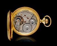 An 18 Karat Yellow Gold Model 1888 Open Face Pocket Watch, Waltham, Circa 1898,