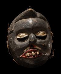 An Ibibio Wood Dance Mask