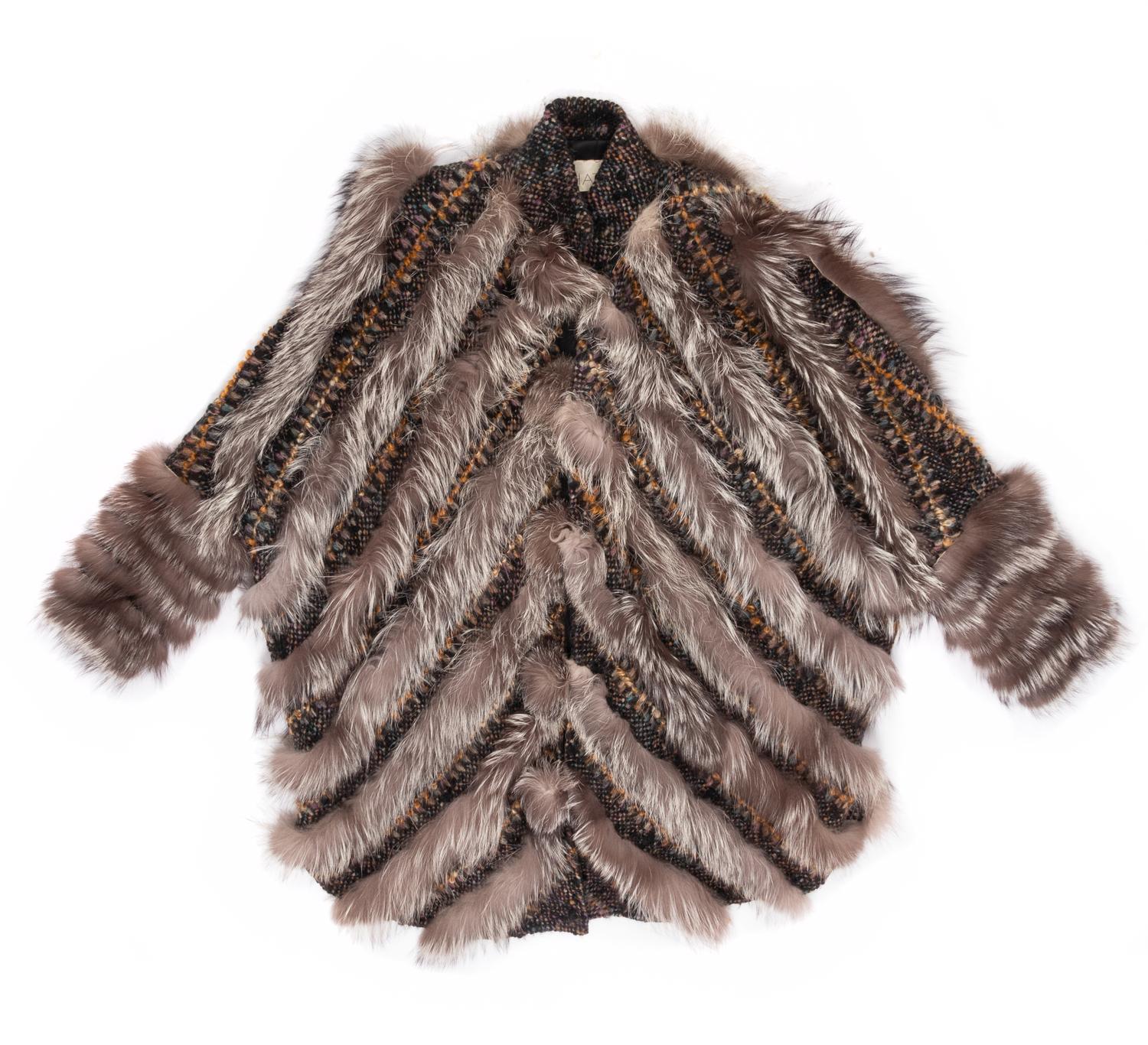 Hattie Vintage Fur Coat, 1980s
