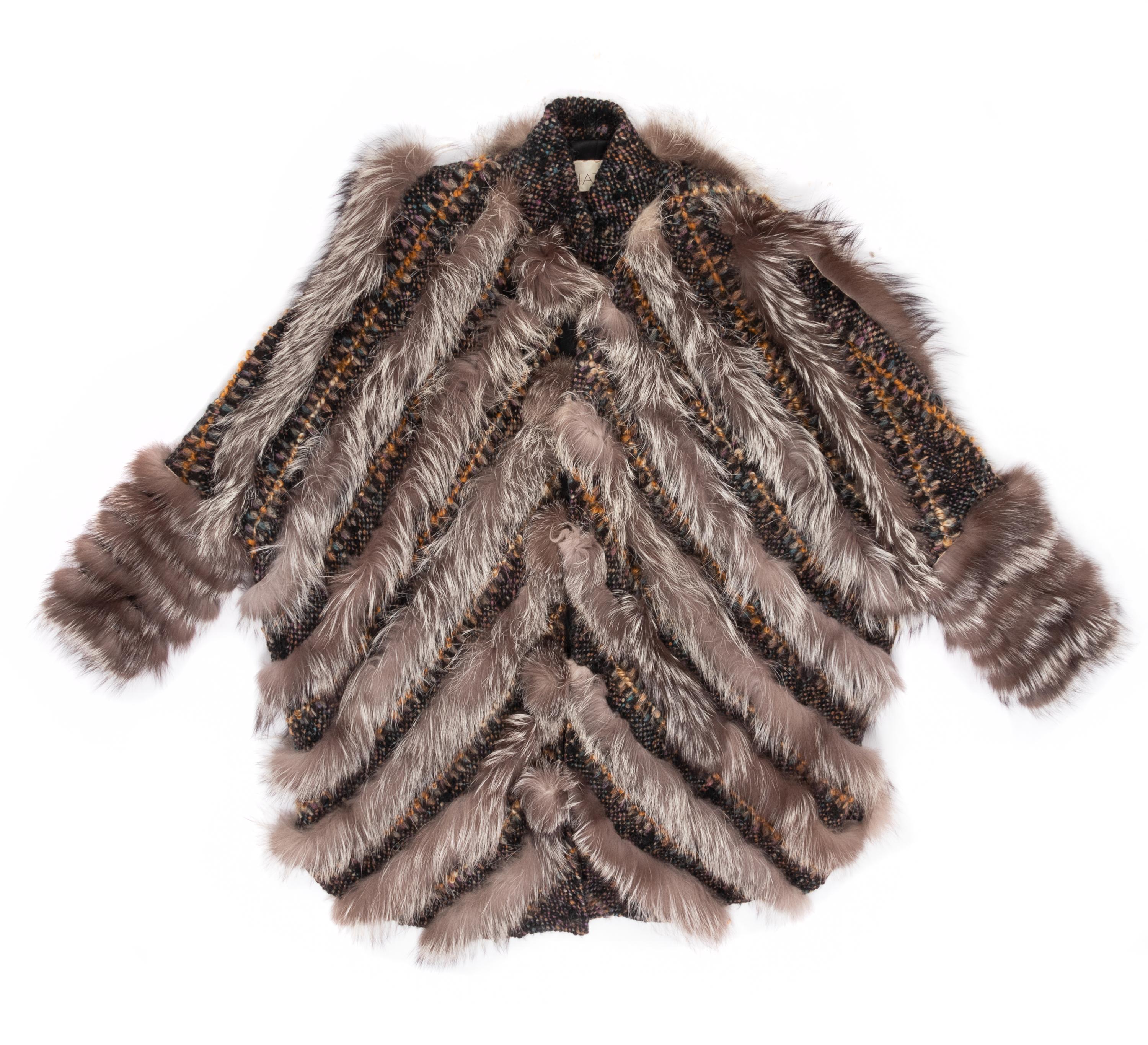 Hattie Vintage Fur Coat, 1980s