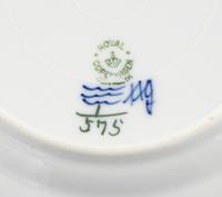 A Royal Copenhagen Blue Fluted Porcelain Dinner Service