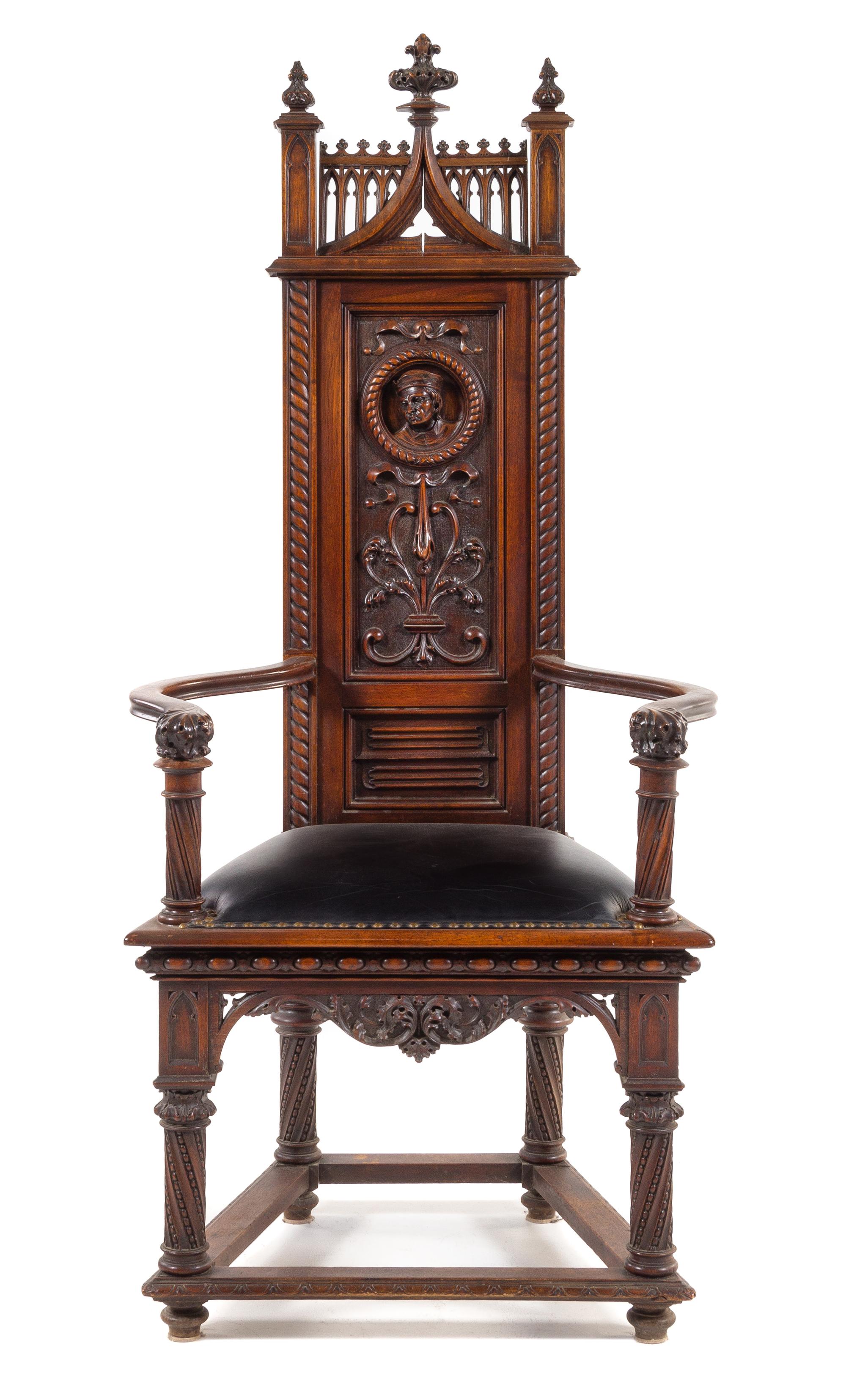Steven Jones, (British, b. 1959), Untitled (Chair), 1991-1992; together with the subject chair