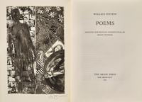 [Arion Press] [Johns, Jasper] Stevens, Wallace. Poems