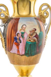 Four Paris Porcelain Articles