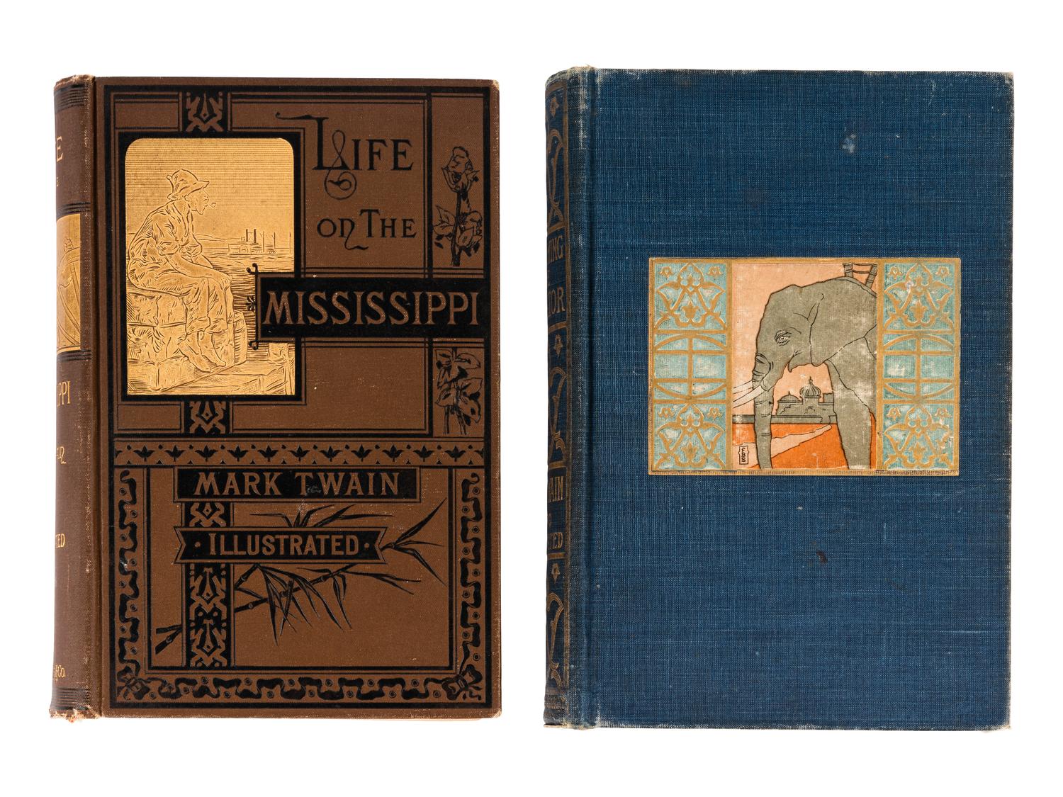 CLEMENS, Samuel ("Mark Twain") (1835-1910). A group of 4 works, comprising: