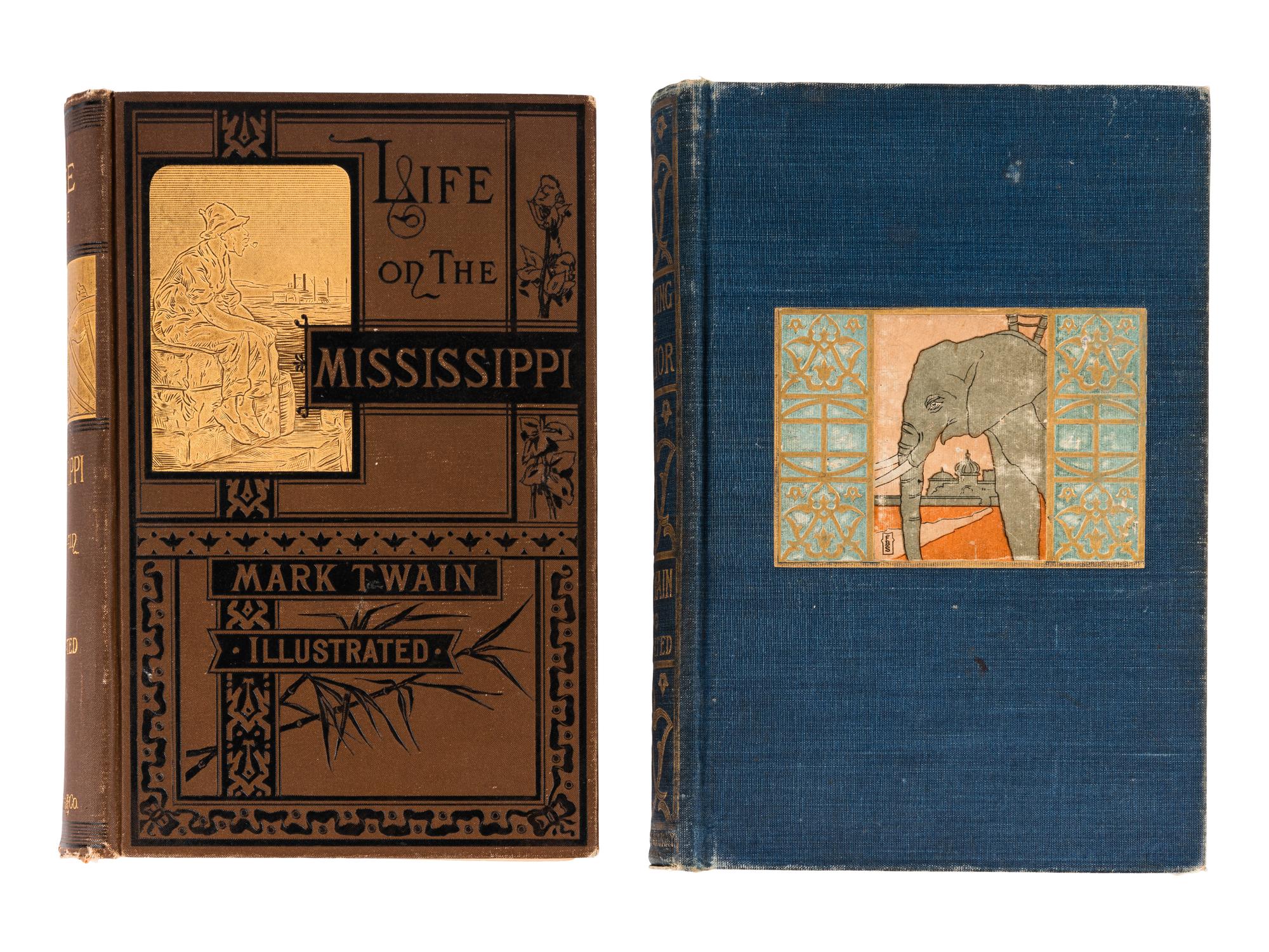 CLEMENS, Samuel ("Mark Twain") (1835-1910). A group of 4 works, comprising: