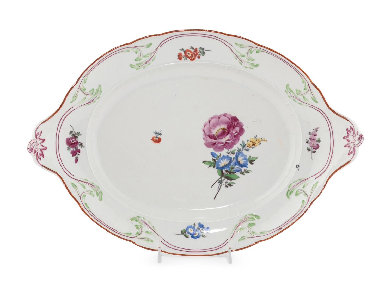 A Meissen Porcelain Platter