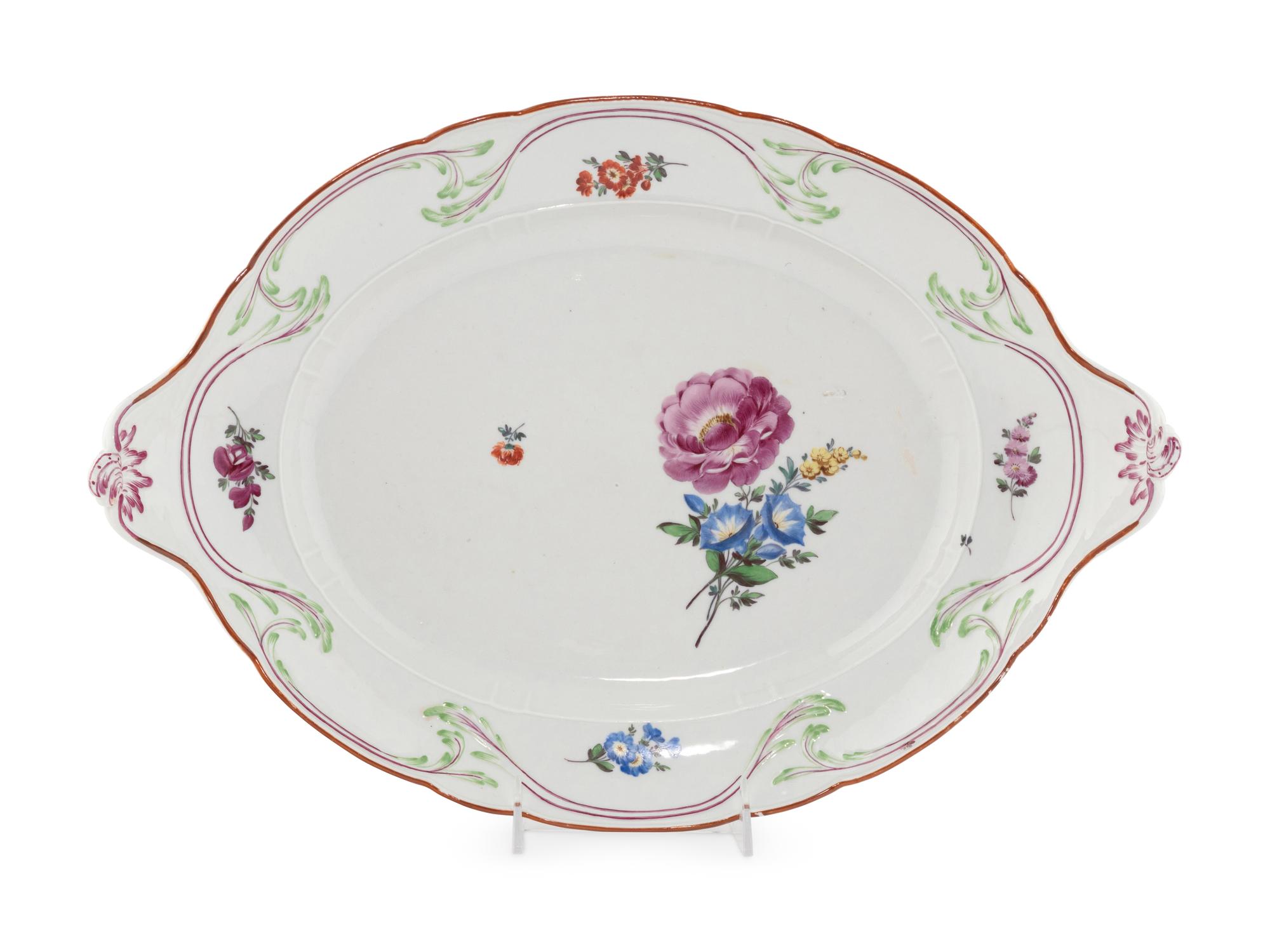 A Meissen Porcelain Platter