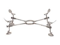 An American Silver Dish Cross