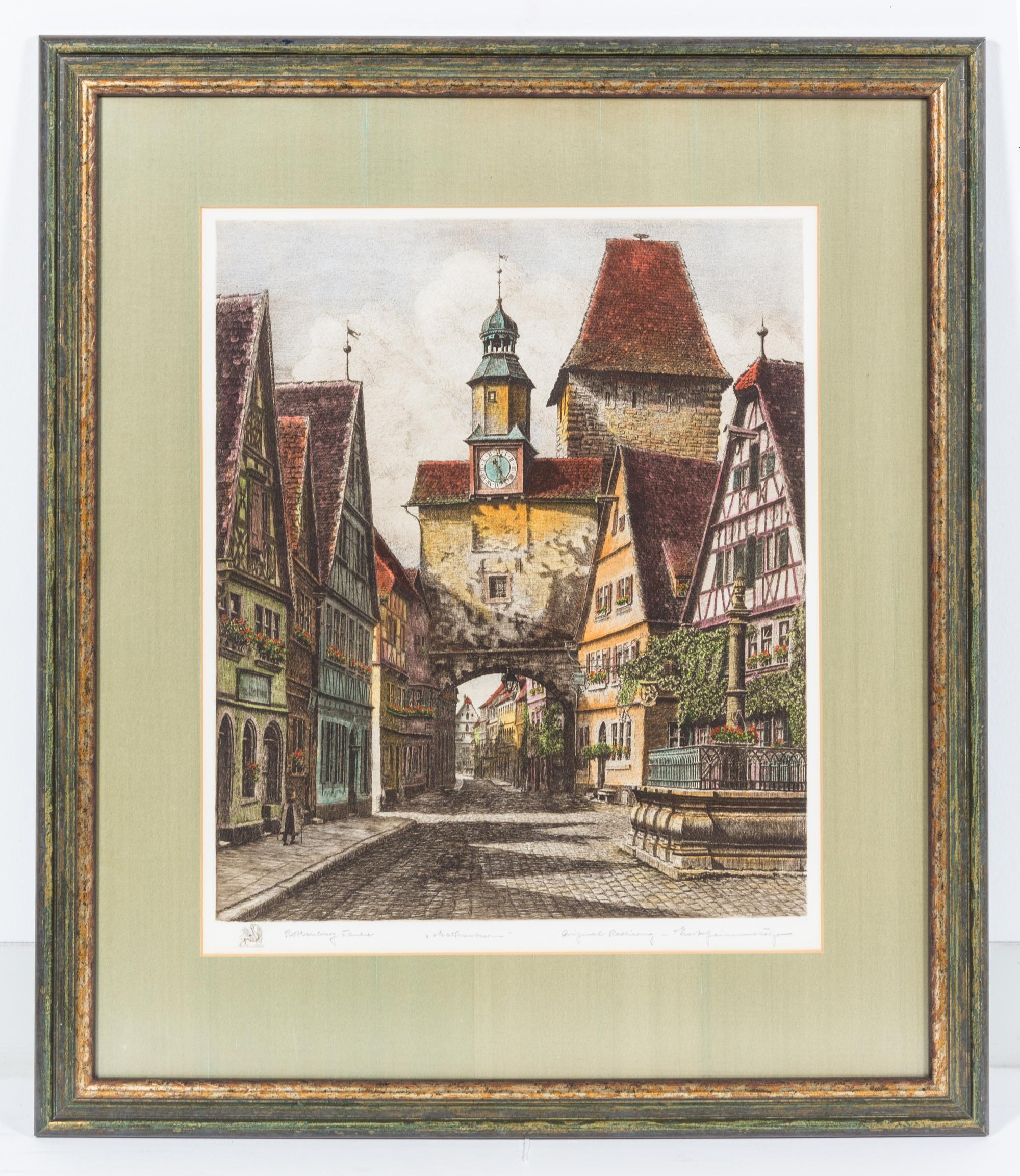 Artist Unknown, (20th century), Clock Tower