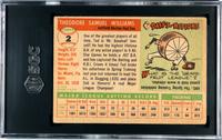 A Group of 1955 Topps Ted Williams SGC Graded Baseball Cards,
