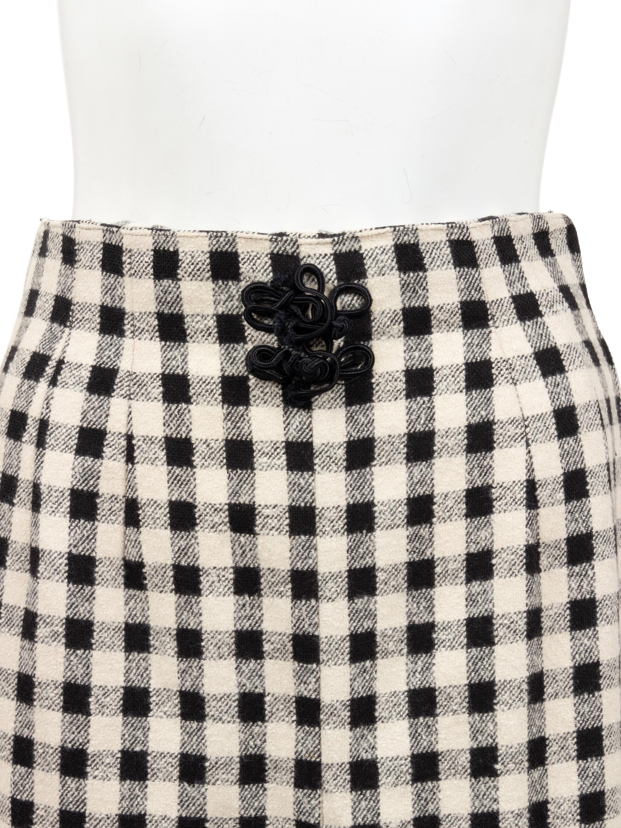 Three Designer Skirt Ensembles: Valentino, Chanel, 1980-2000s
