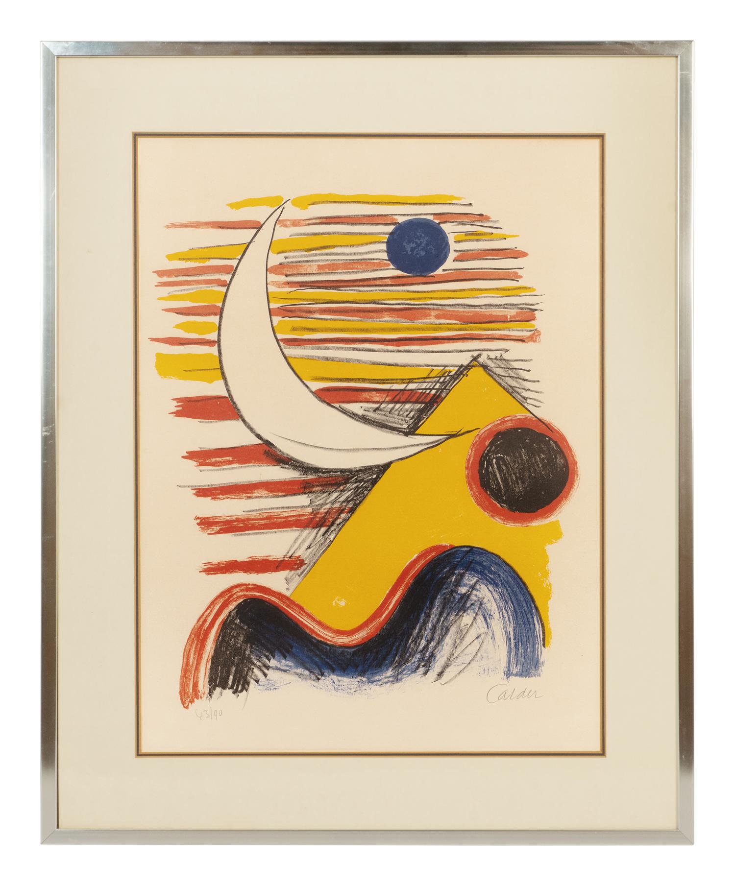 La Lune et La Montagne Jaune