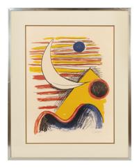 La Lune et La Montagne Jaune