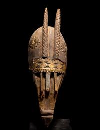 A Bamana or Marka Wood Mask