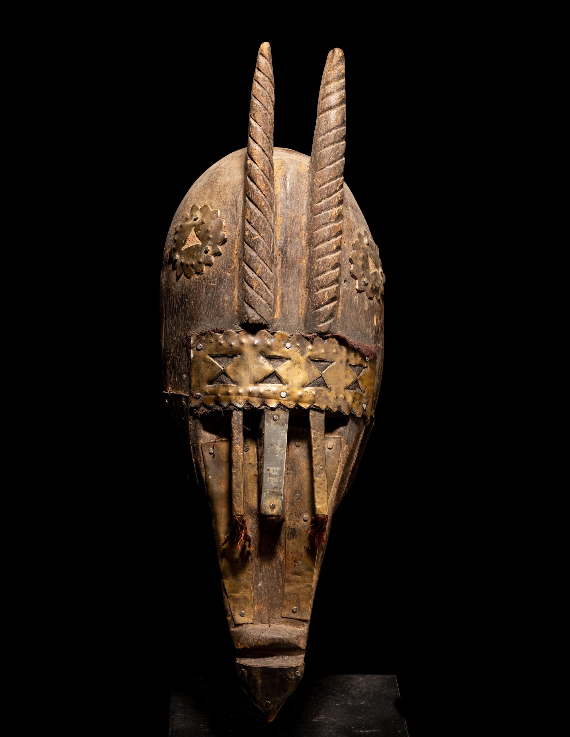 A Bamana or Marka Wood Mask