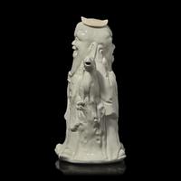 Eumorfopoulos Collection: A Molded "Soft Paste Porcelain" "Shoulao" Ewer, 18th Century 清中期 德化壽老執壺