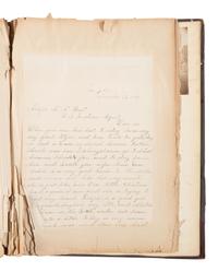 [NATIVE AMERICANS]. JUNKIN, William W. (1831-1903). A Collection of Indian Photographs and Views with Photos of a Few White Employes [ sic ] Together with Some Indian Letters and Paintings. Made by W.W. Junkin, Fairfield, Iowa. 1889-93.