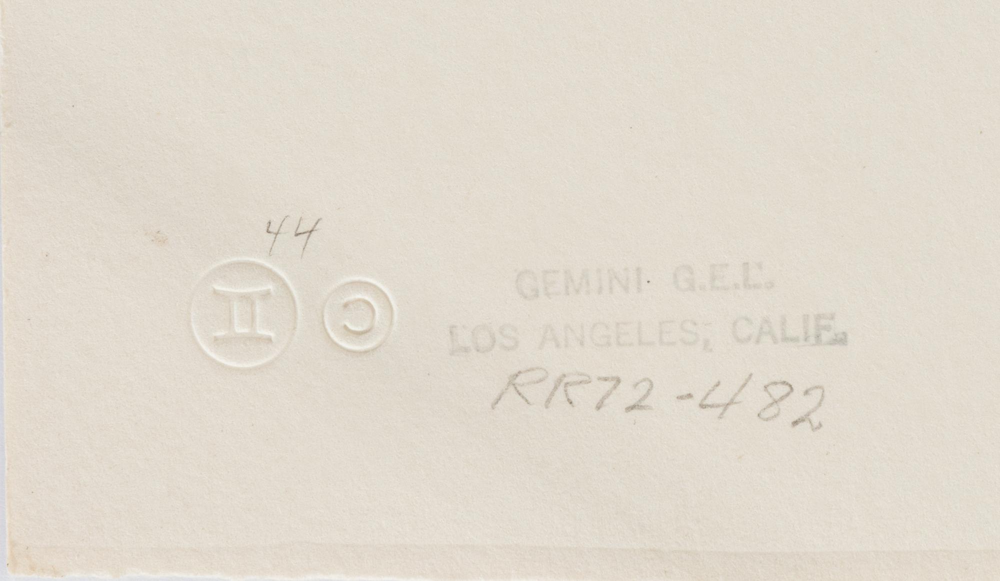 XI (from Horsefeathers Thirteen ), 1972