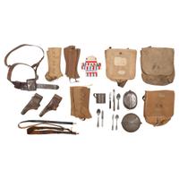 Group of Spanish American War Accoutrements