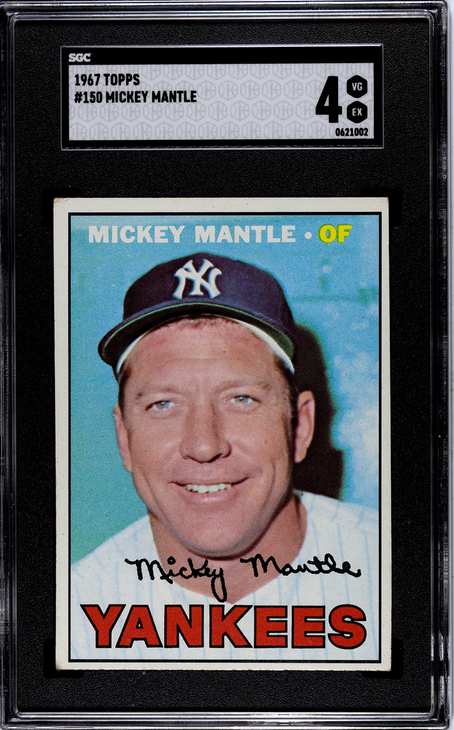 A Complete Set of 1967 Topps Baseball Cards Including SGC Graded Key Cards (609/609),