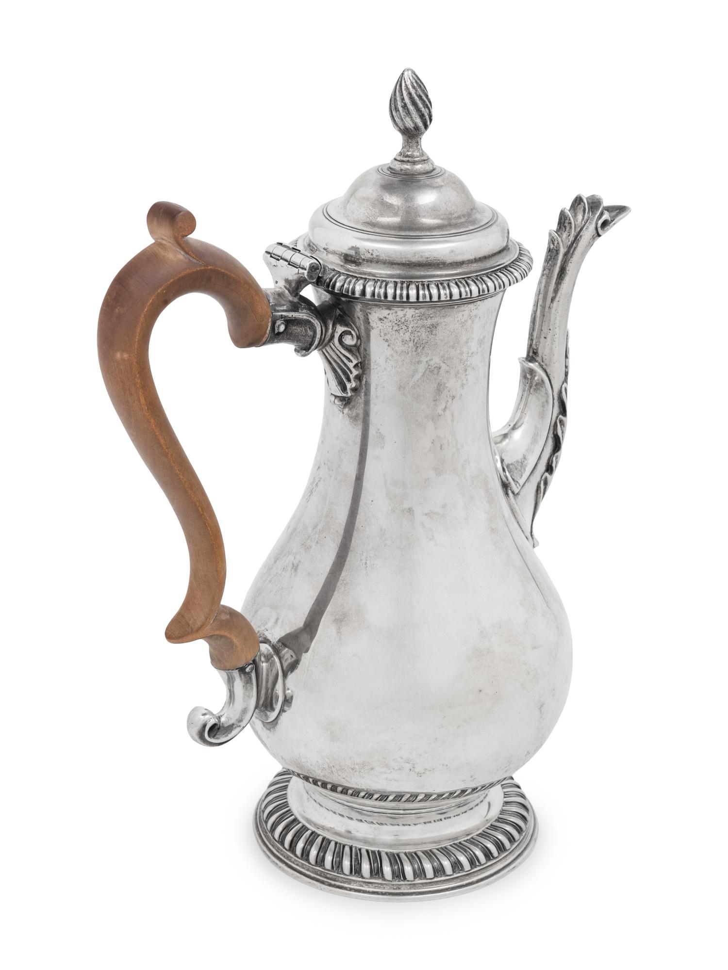 A George III Silver Coffee Pot