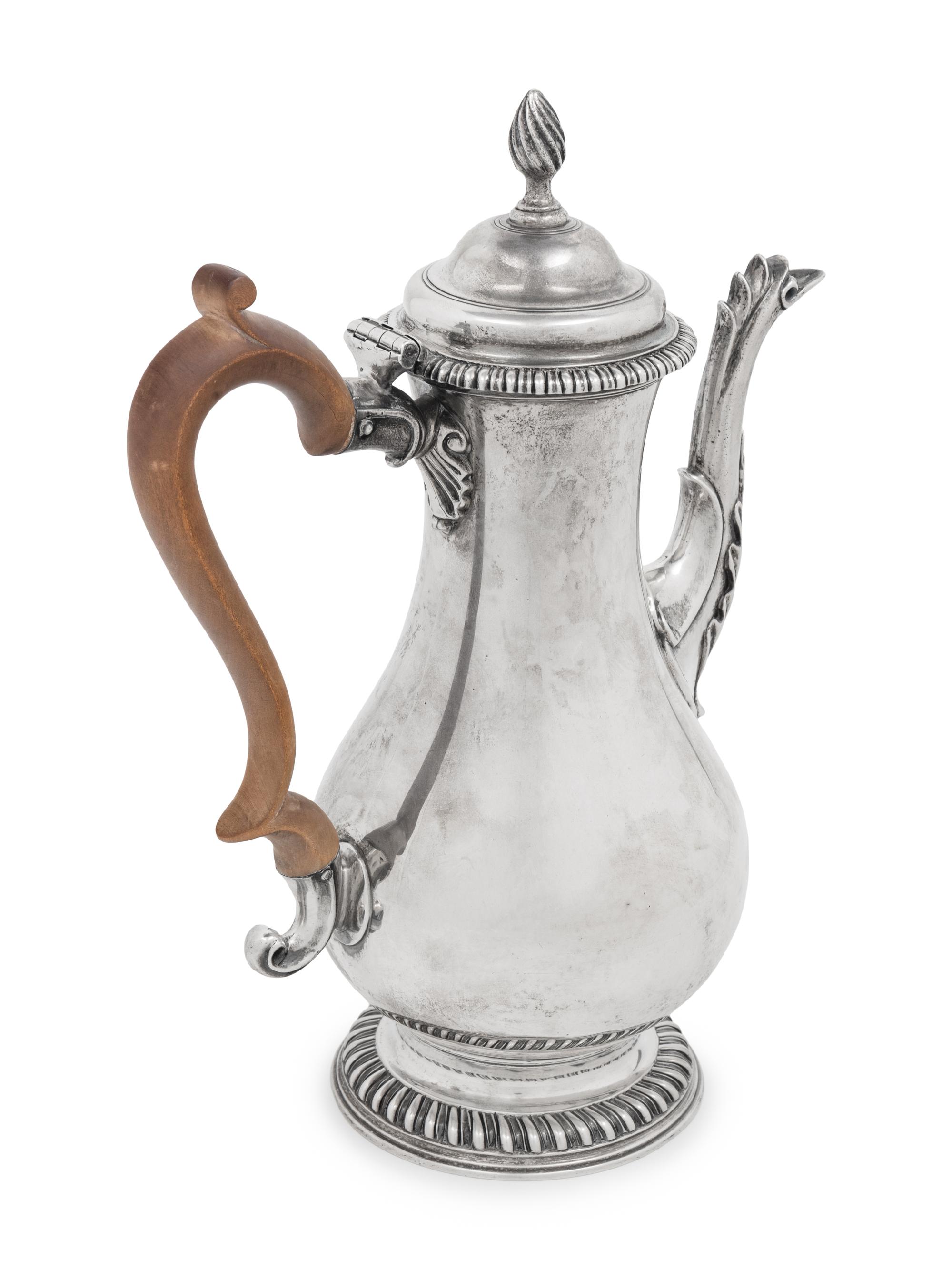 A George III Silver Coffee Pot