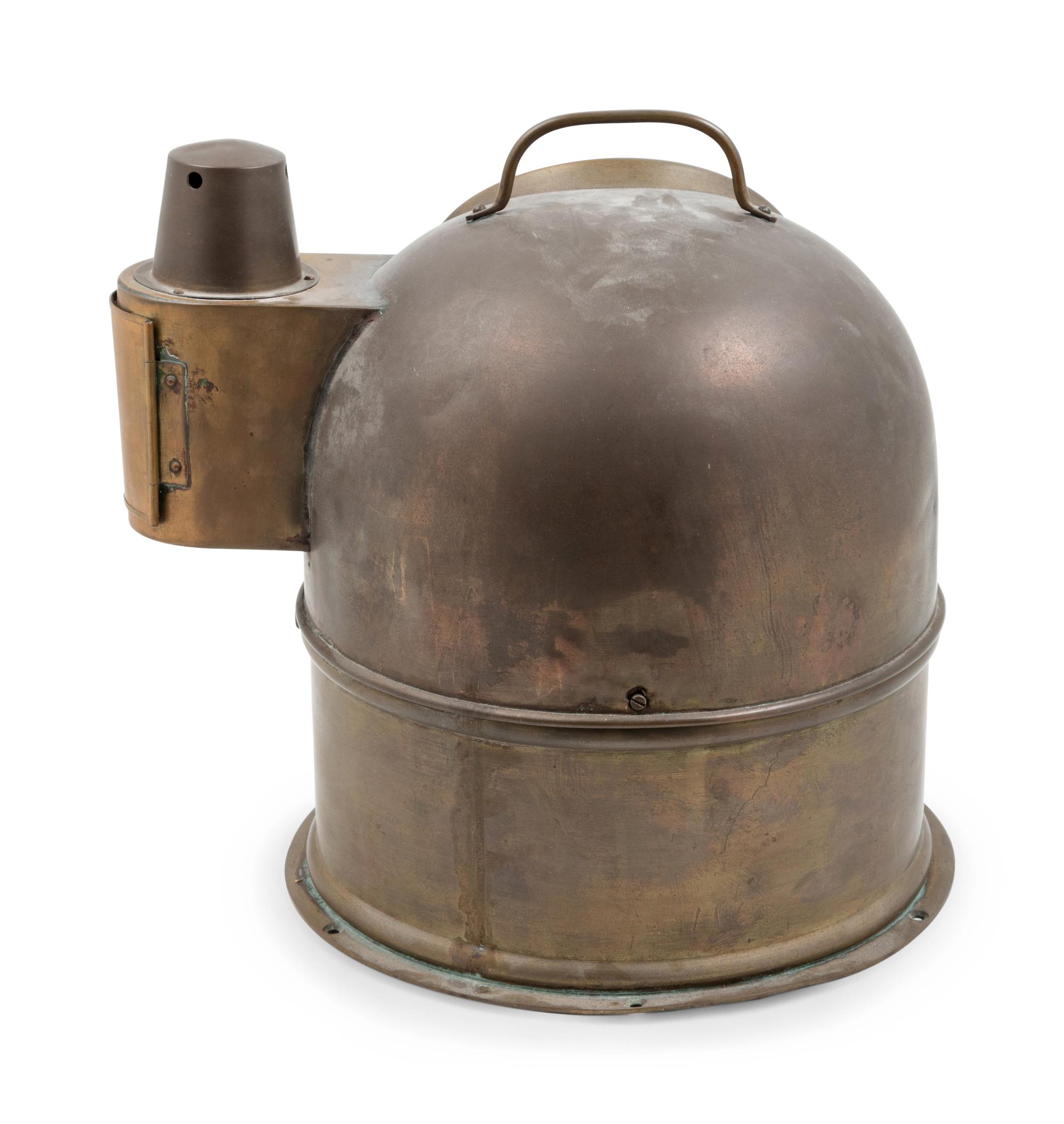 A Brass Cased Ships Binnacle