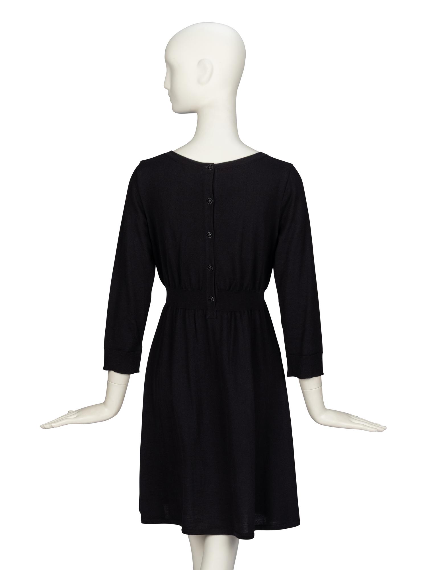 Chanel, Floral Cashmere Dress