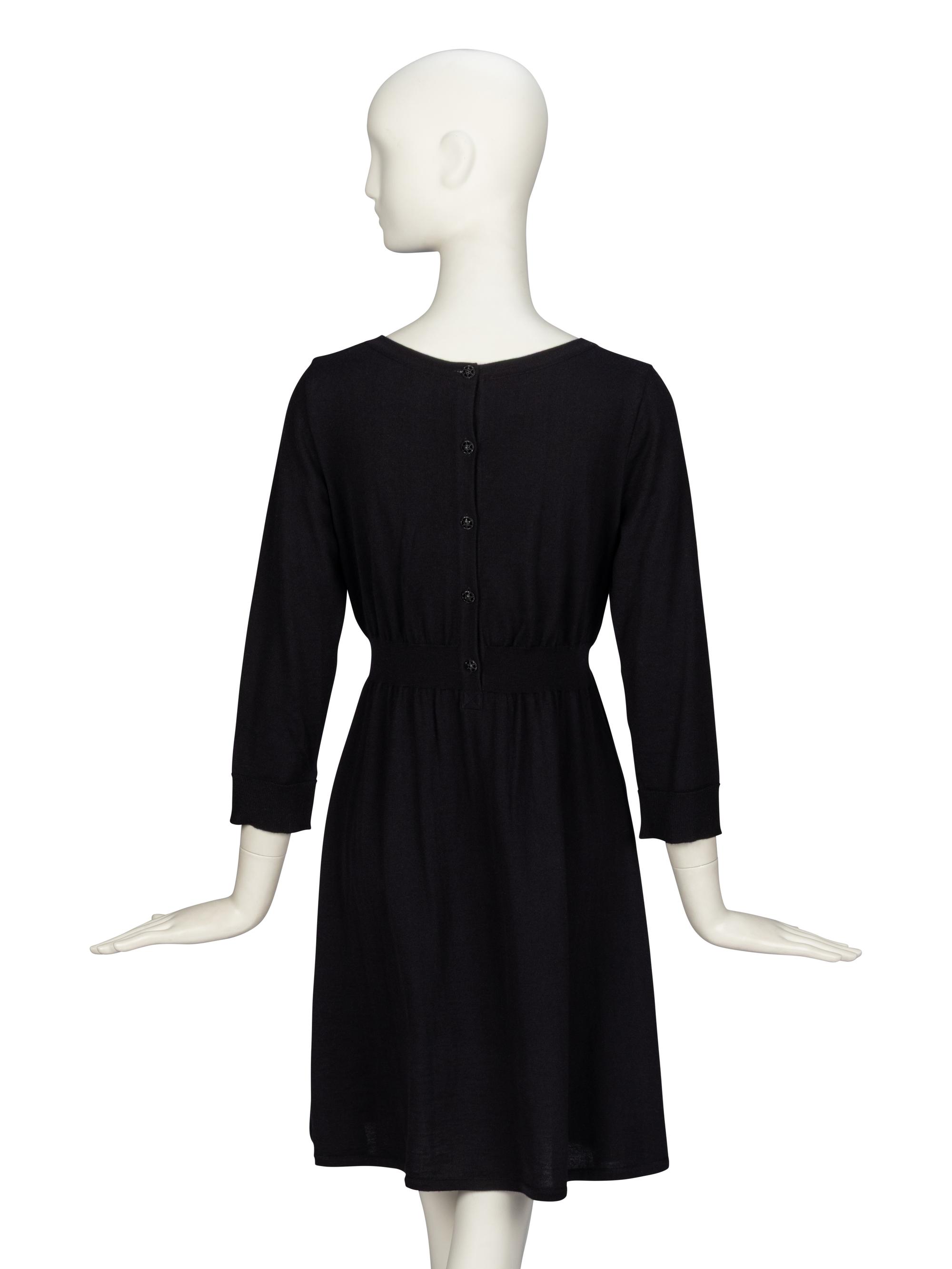 Chanel, Floral Cashmere Dress
