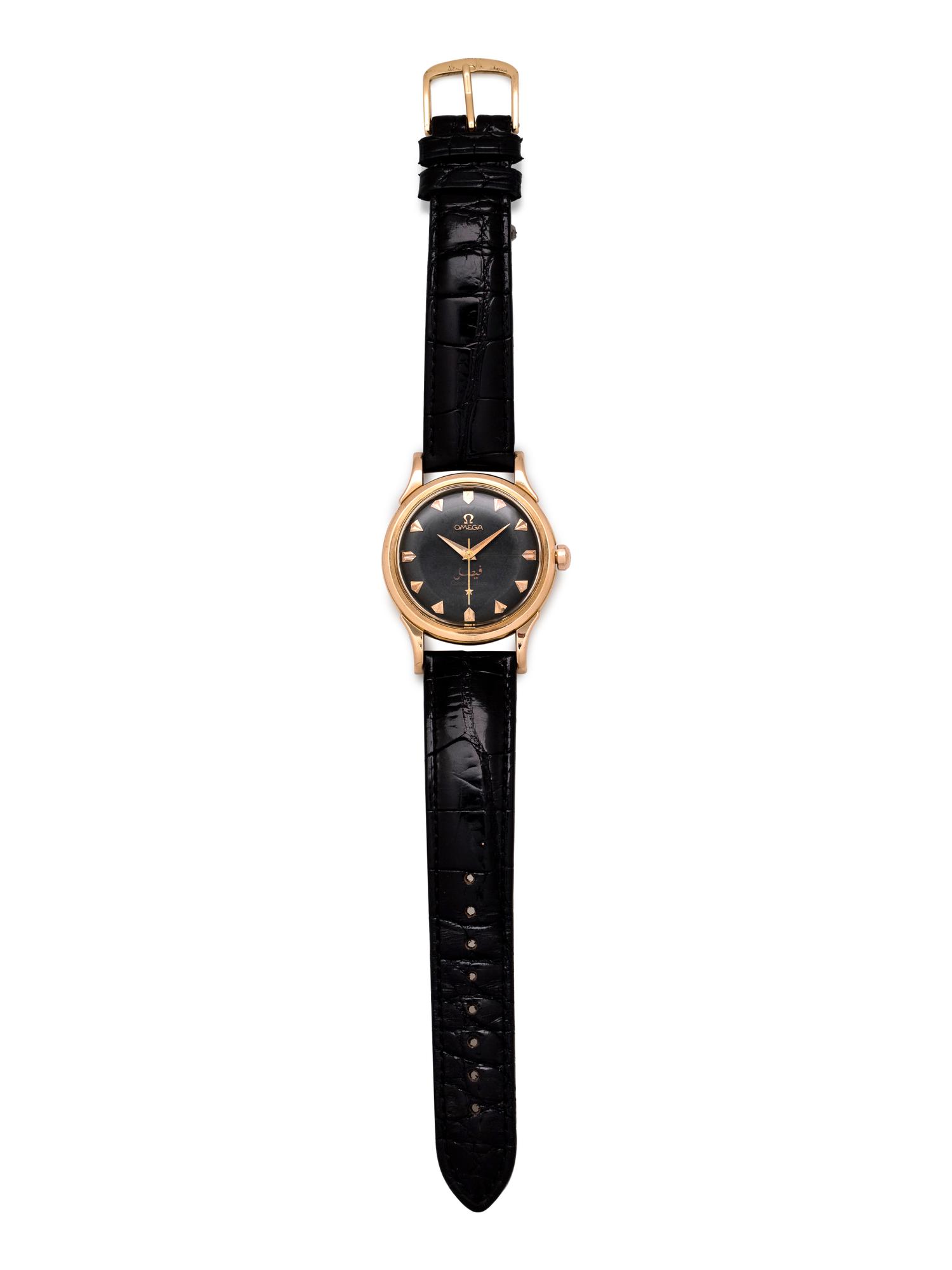 Omega, 18K Pink Gold Ref. 2852/2853 SC ‘Constellation’ Wristwatch, Circa 1954-55