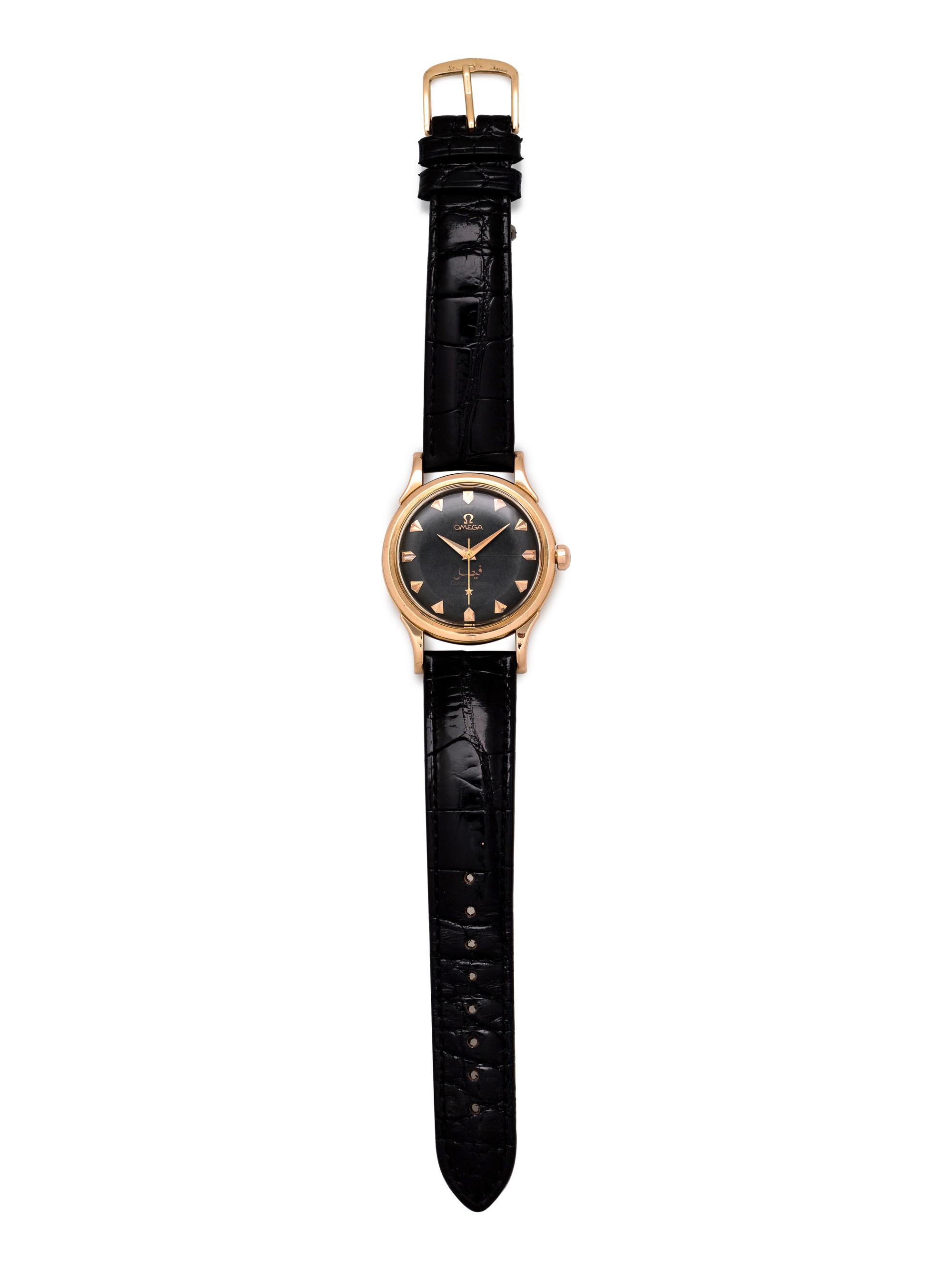 Omega, 18K Pink Gold Ref. 2852/2853 SC ‘Constellation’ Wristwatch, Circa 1954-55