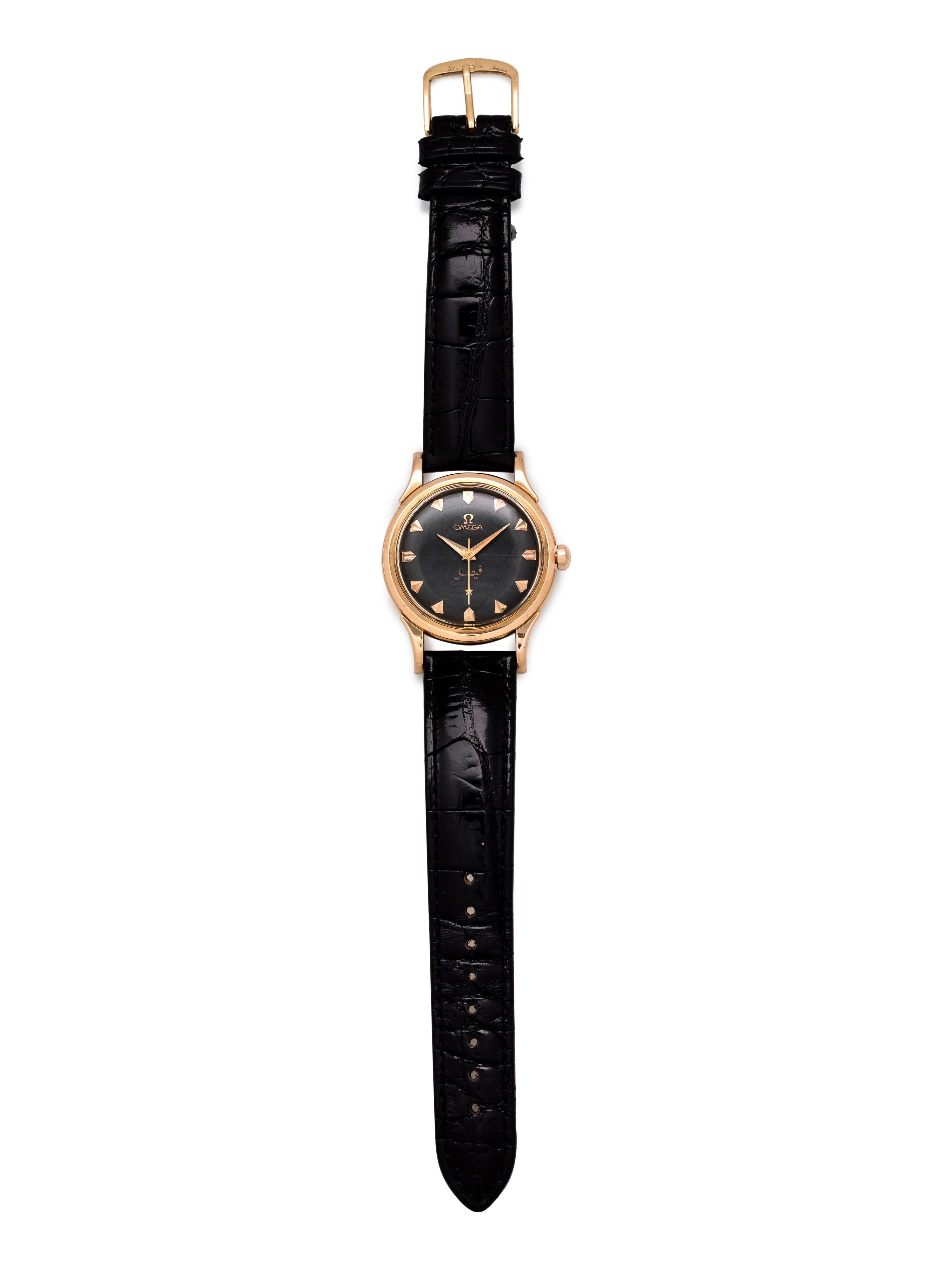 Omega, 18K Pink Gold Ref. 2852/2853 SC ‘Constellation’ Wristwatch, Circa 1954-55