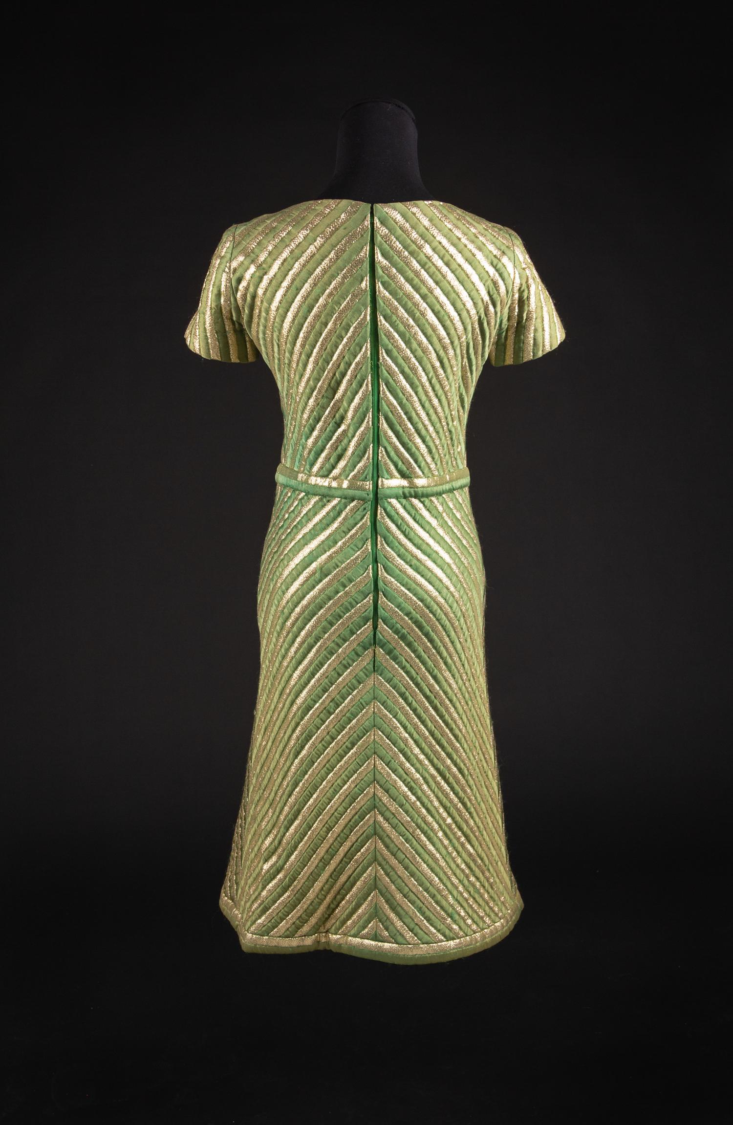 Christian Dior by Marc Bohan Haute Couture Dress and Coat, Autumn-Winter 1967 — Worn by Dame Olivia de Havilland