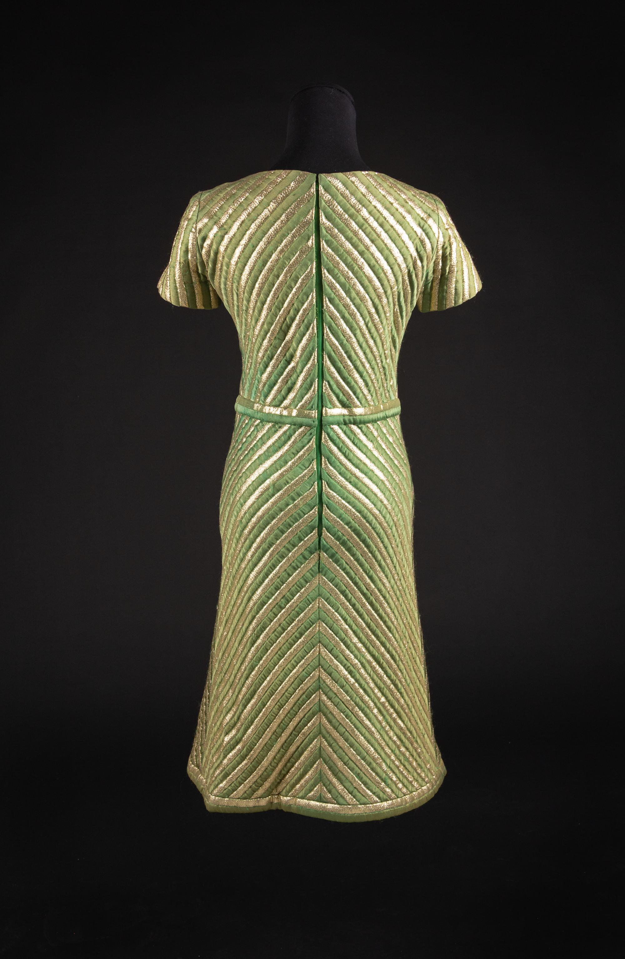 Christian Dior by Marc Bohan Haute Couture Dress and Coat, Autumn-Winter 1967 — Worn by Dame Olivia de Havilland