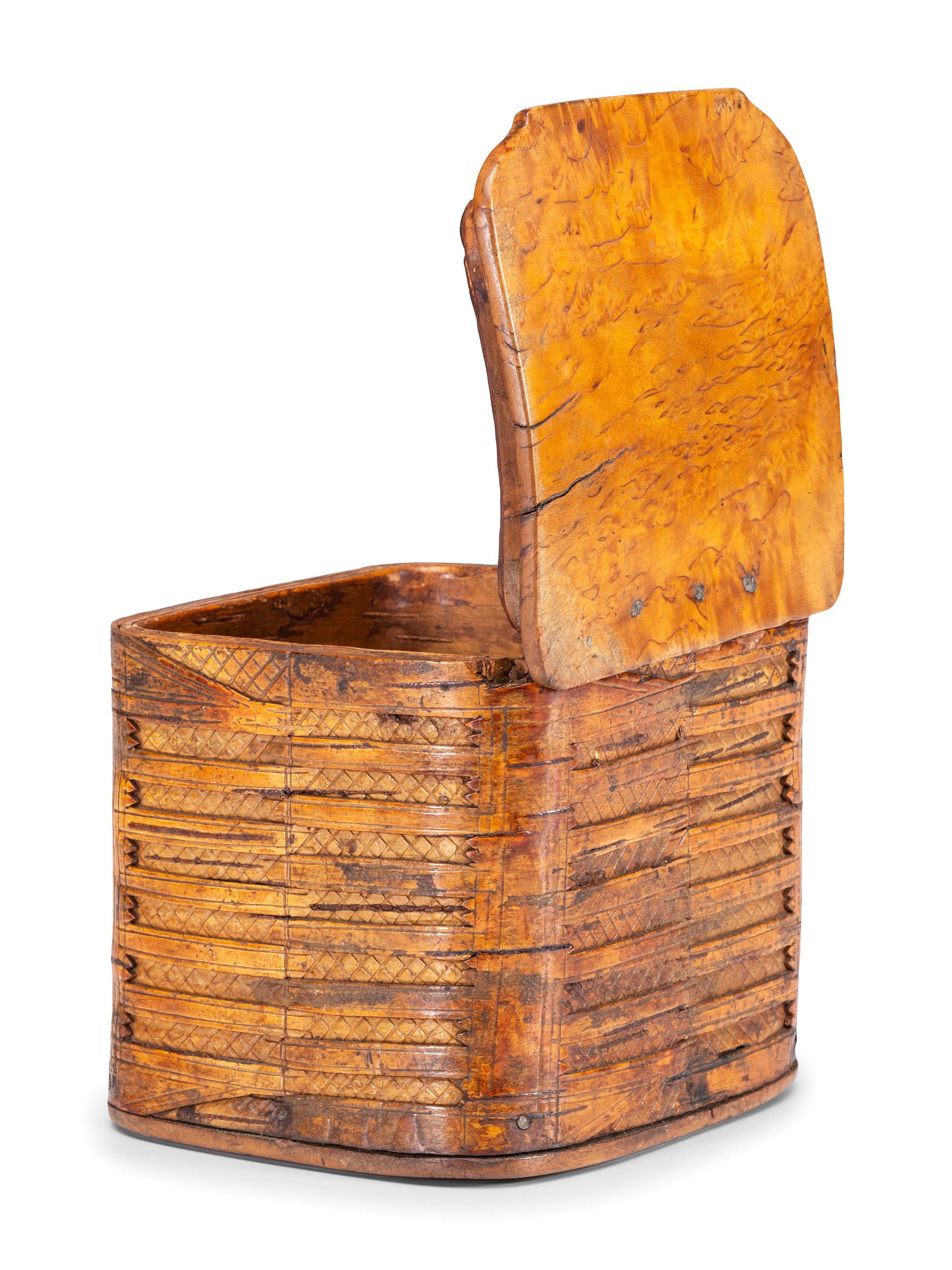 Northeastern Birchbark Container