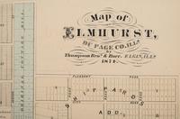 A group of 14 19th and 20th century maps, comprising: