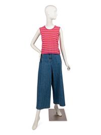 Chanel Ensemble: Cashmere Sweater, Cardigan and Jeans, 2000-10s