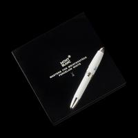 A Montblanc and Meissen Porcelain Special Edition Commemorative Pix Rollerball Pen