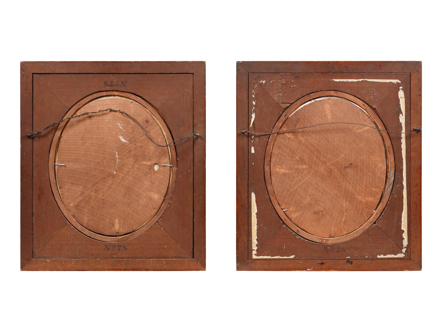 A Pair of Victorian Style Walnut Frames