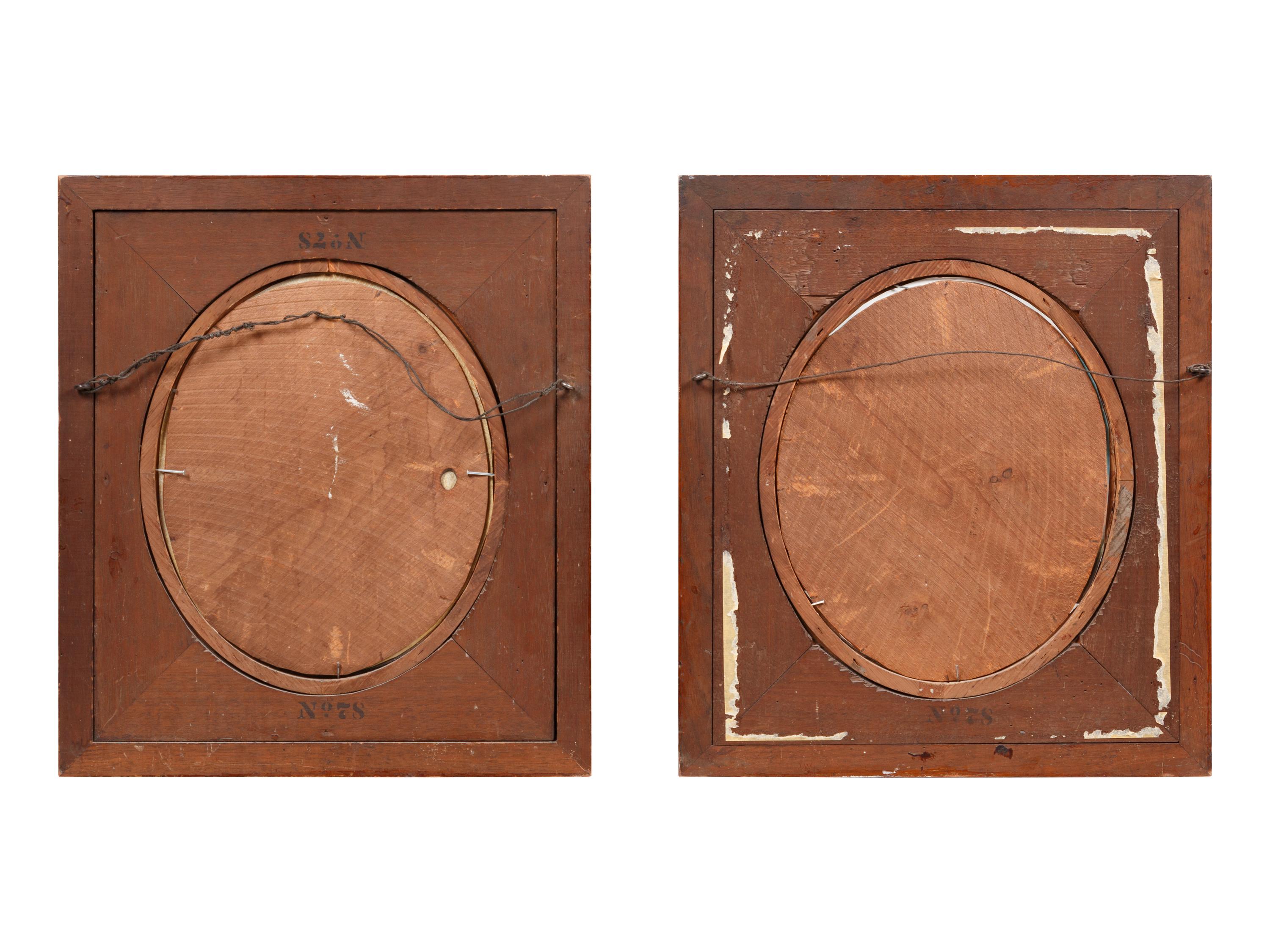 A Pair of Victorian Style Walnut Frames