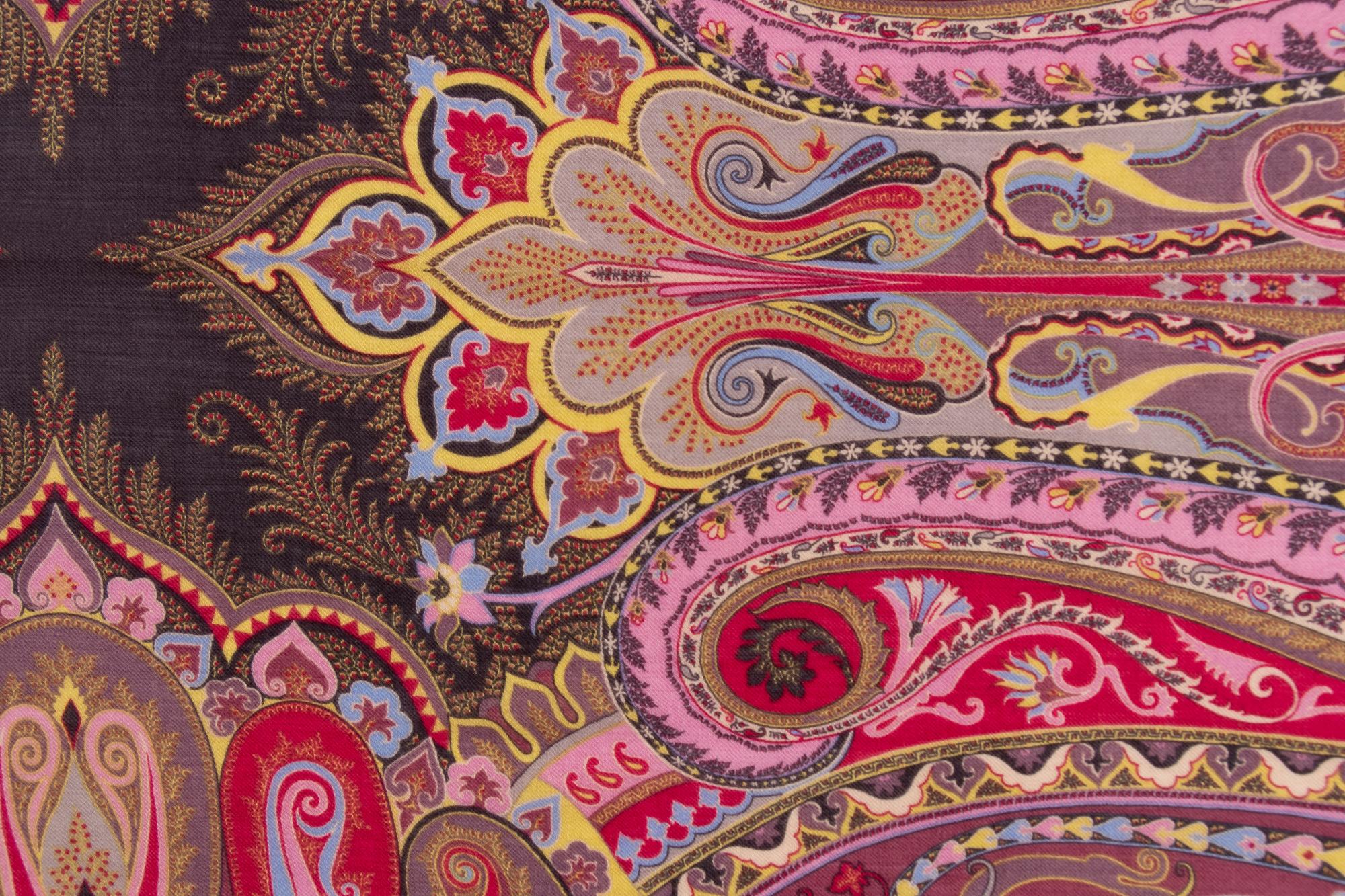 Five Designer Scarves: One Giorgio Armani, One Oscar de la Renta, One Valentino, Two Etro