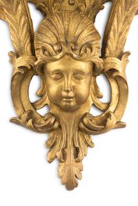 An English Carved Giltwood Wall Bracket
