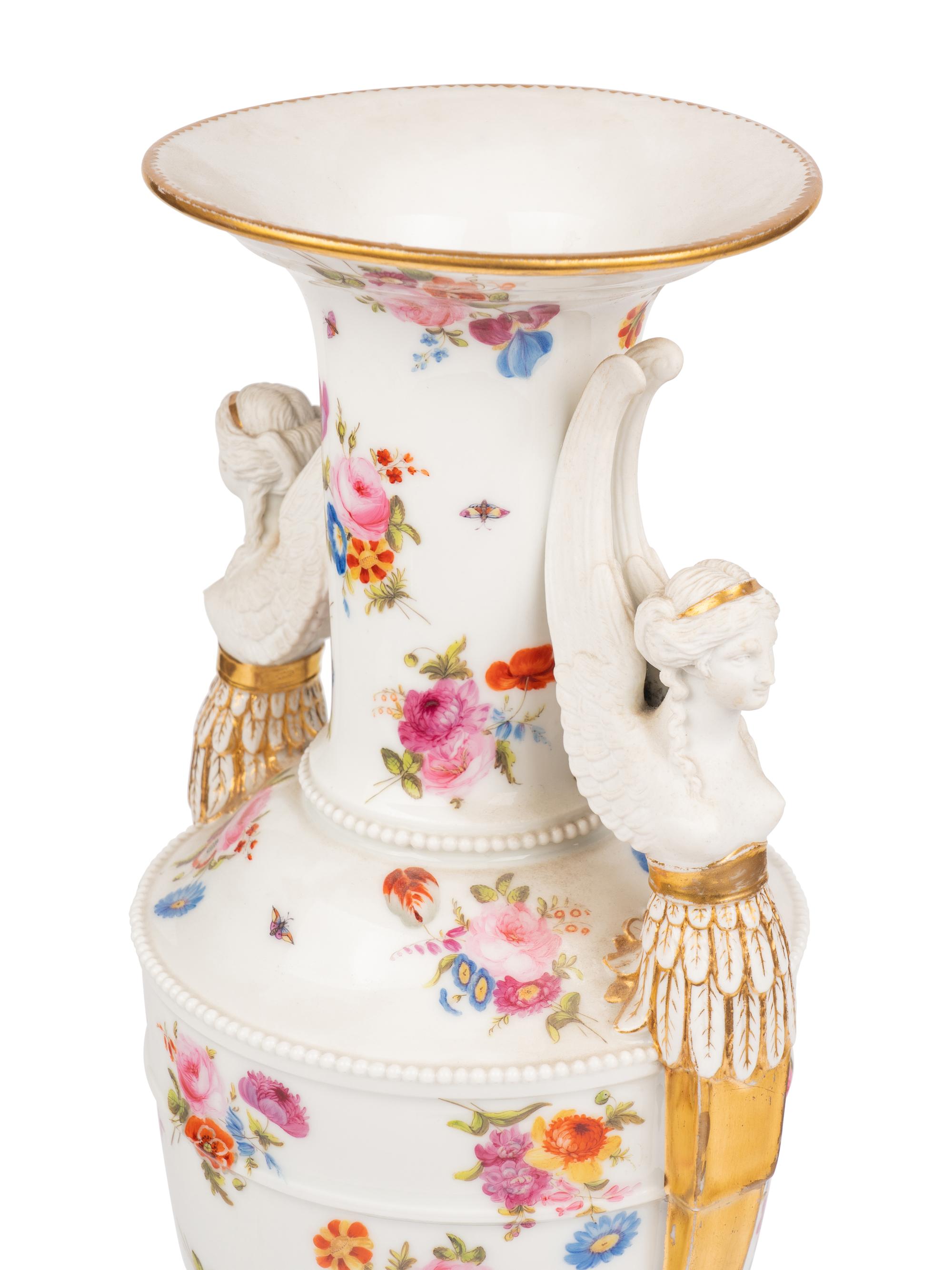 A Sèvres Style Porcelain Vase