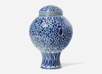 Ralph Bacerra, Covered Footed Jar