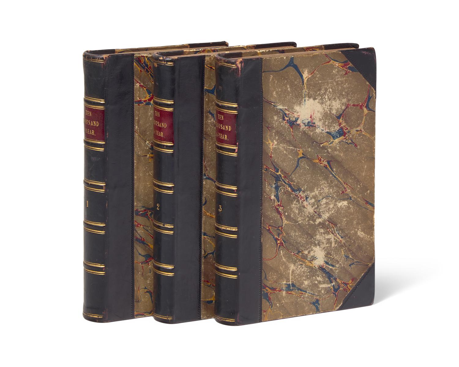 [WARREN, Samuel (1807-1877)]. Ten Thousand A-Year. Edinburgh/London: William Blackwood and Sons, 1841.